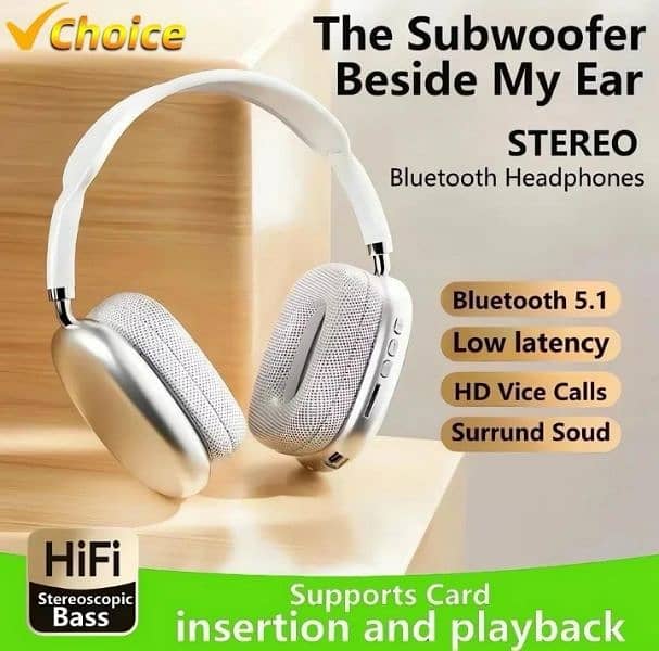 P9 Wireless Headphones Bluetooth Best Sound Quality Headphones 4