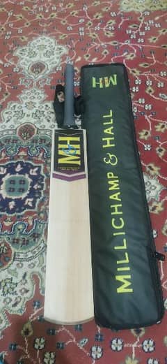 MILLICHAMP & HALL CRICKET BAT