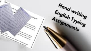 Handwitten, Assignment, English Typing, Typed Assignments