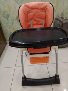 Tinnies Baby High Chair - Orange