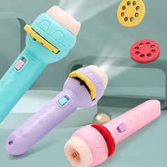 •  Projector Flashlight for Kids -  Early Childhood Educational Toy-
•