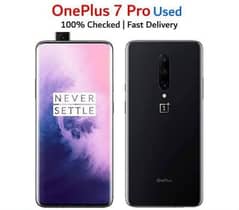 one plus 7pro 8/256 Dual sim Pta Approved For sale 0