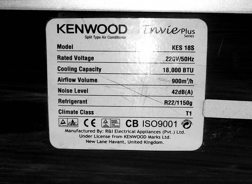 Kenwood AC Modern Luxury, Like New Condition 10/10. Full Genuine. 6