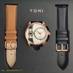 Men's formal analogue watch