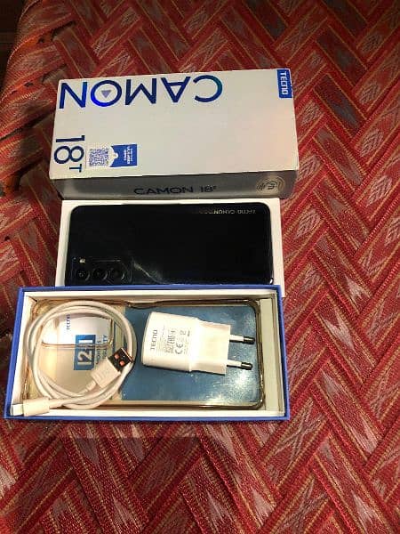 Tecno camon 18t 4+2 128GB  condition 10 by 10 fingerprint not working 2