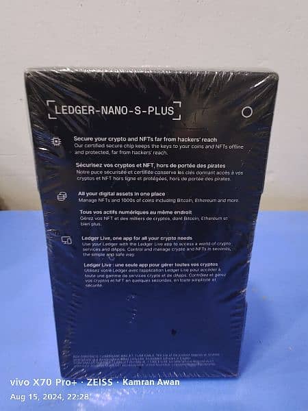 Ledger Nano S plus Hardware Wallet 1