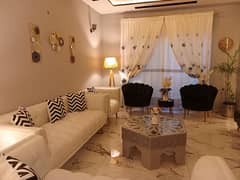 5 Marla Brand new first entry full furnished house for rent in Bahia Town lahore