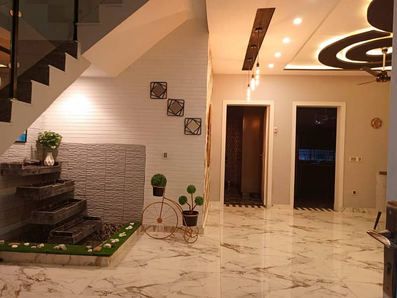 5 Marla Brand new first entry full furnished house for rent in Bahia Town lahore 5