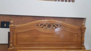 Wooden bed for sale medium size 0