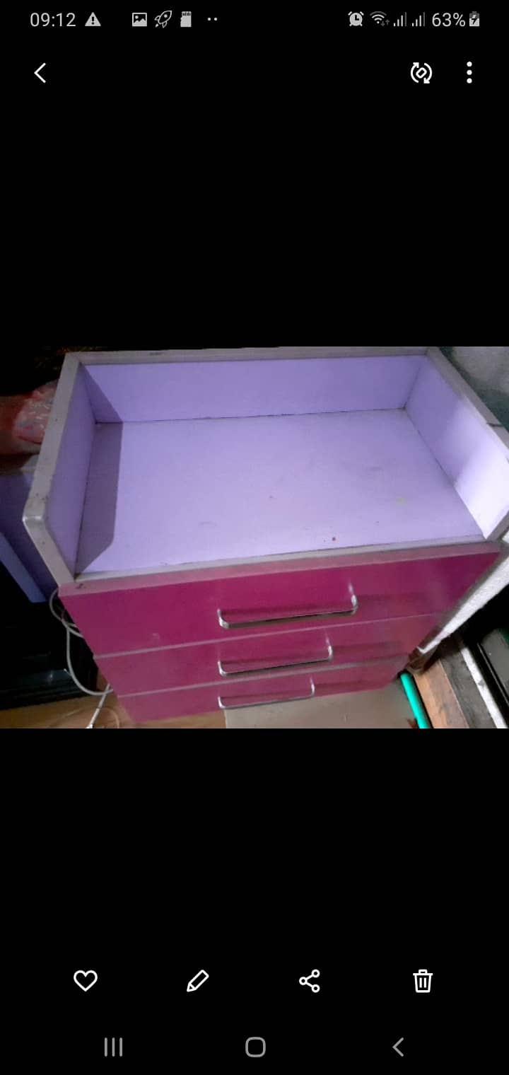 Kids beds pink colour 4