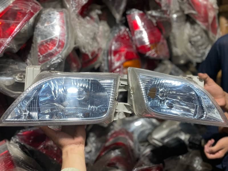 Suzuki Cultus Old Head lights tail lights Side Mirrors Liana Alto Ciaz 2