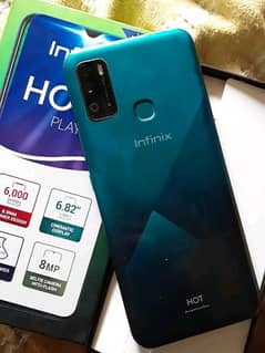 03237004371 infinix hot 9 play 4+2 ram 64gb storage 6000mh battery 0