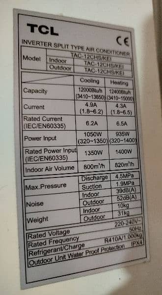 T C L  inverter AC 2