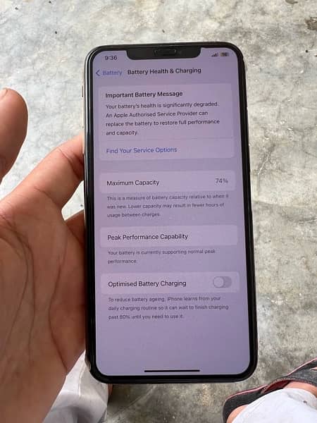 Iphone xs max 256 gb PTA Aproved 2