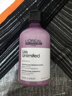 Original L'Oréal Liss unlimited shampoo and conditioner