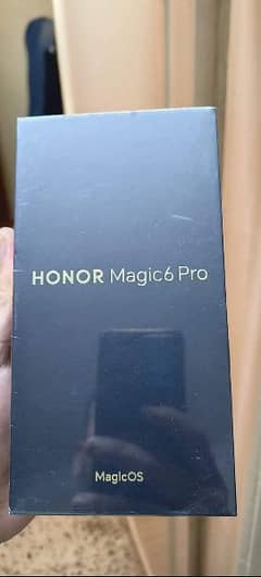 honor magic 6 Pro 16GB Ram 512 GB memory box pack