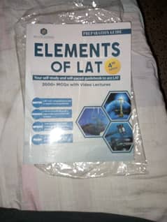 LAT Book - Elements of LAT 4th Edition (Like New)