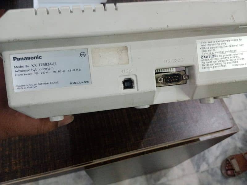 Panasonic Telephone Exchange TES824 like brand new 2