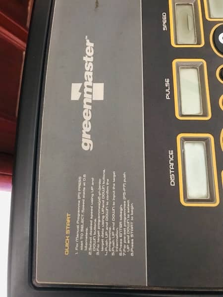 GreenMaster Treadmill 90kg (only used for 1-2months] 2