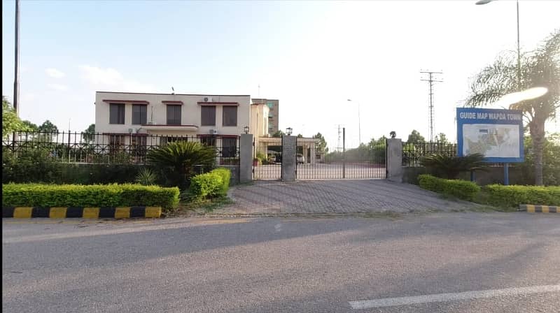 5 Marla Closed Road Residential Plot. Available For Sale in Wapda Town Islamabad. 19