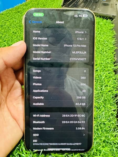 IPHONE 13 PRO MAX PTA APPROVED 256Gb FOR SALE 4