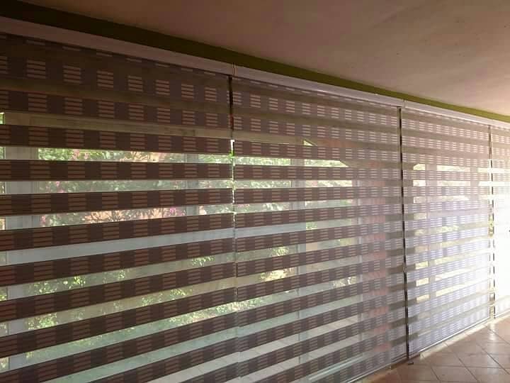 Window blinds for Home and Office | Blackout and Sun heat block blind 12