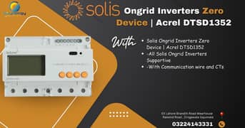 Solis Ongrid Inverters Zero Device | Acrel DTSD1352 0