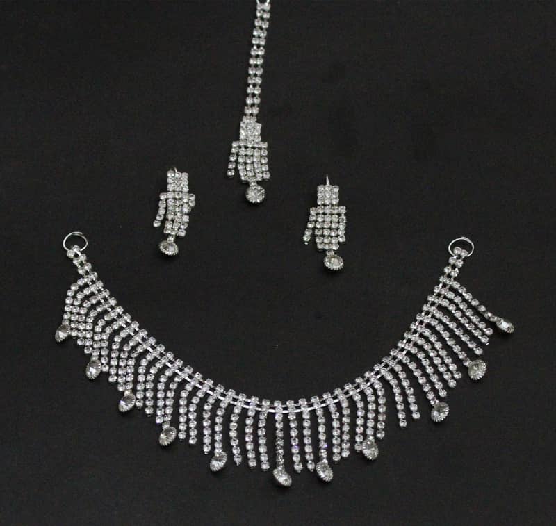 Necklace Sets ( Artificail Sets in Silver Stones) 6