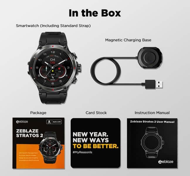 Zeblaze Stratos 2 Smartwatch Special Edition 4