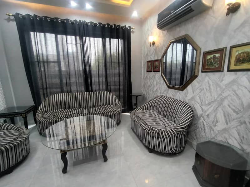 Exclusive Deal 5 Marla Fully Furnished Bungalow For Rent In DHA 9 Town Short Rental Available Also 9