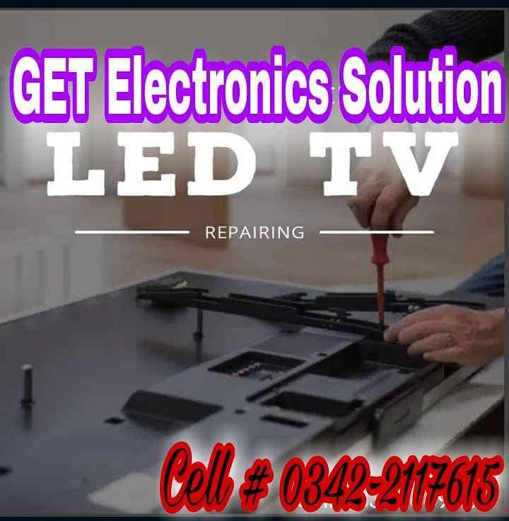 Repair Your LED & LCD TV In Lowest Cost, Half Screen Gone Call Us 0