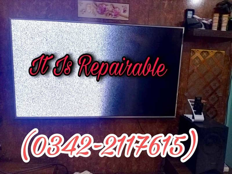 Repair Your LED & LCD TV In Lowest Cost, Half Screen Gone Call Us 2