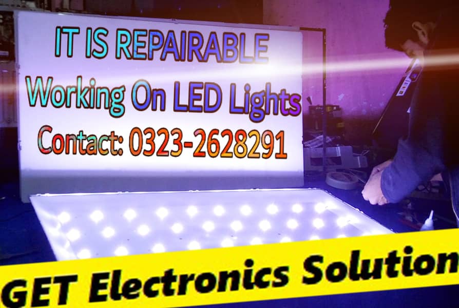 Repair Your LED & LCD TV In Lowest Cost, Half Screen Gone Call Us 8