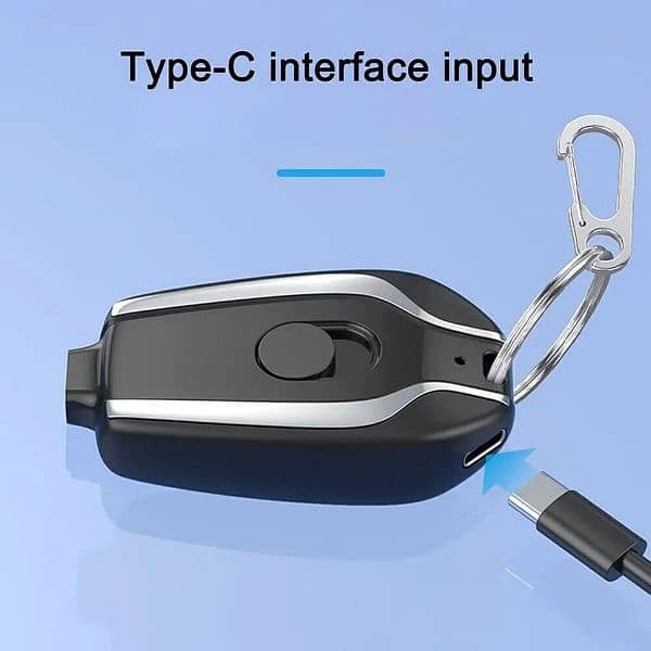 Portable 500mah Type_C Power Bank 0