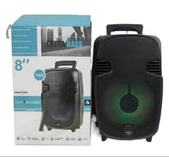 GTS 1248 8inch drive  portable Rechargeable Wireless Bluetooth Speaker