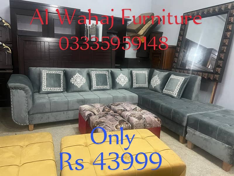 Corner sofa set/L shaped sofa set/5 seater L-shaped/5 seater sofa set 7