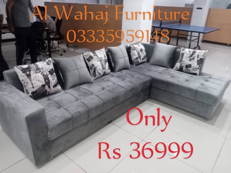 Corner sofa set/L shaped sofa set/5 seater L-shaped/5 seater sofa set 9