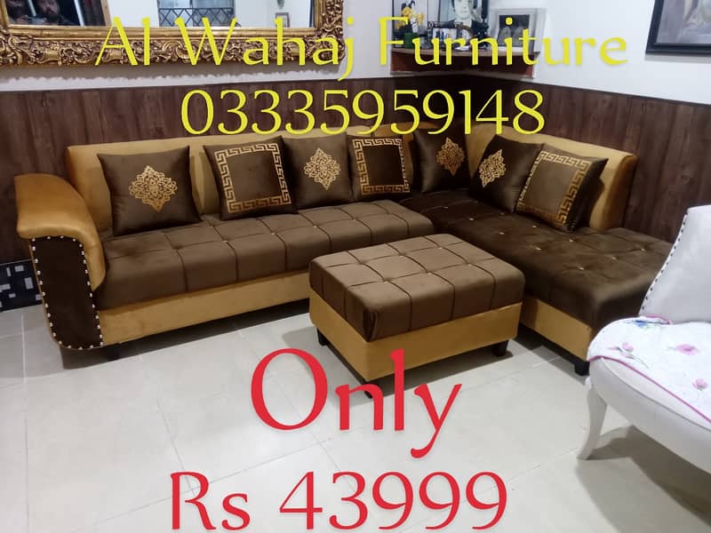 Corner sofa set/L shaped sofa set/5 seater L-shaped/5 seater sofa set 11