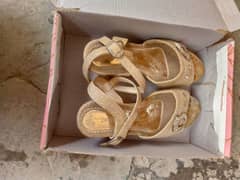 raja Rani women strips sandals 0