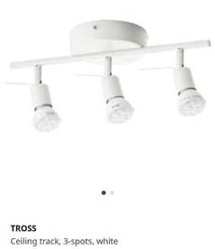 IKEA TROSS spotlight with SOLHETTA 3x bulb set