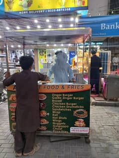 Fast food cart