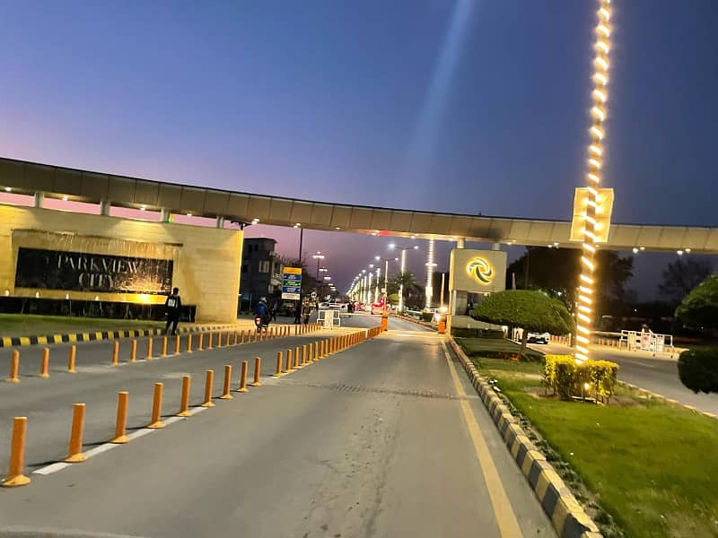 5 Marla 100 Series Full Possession Paid Plot For Sale in Platinum Block Park View City Lahore 3