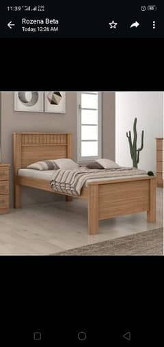 single bed kikar wooden only 12000 me 0