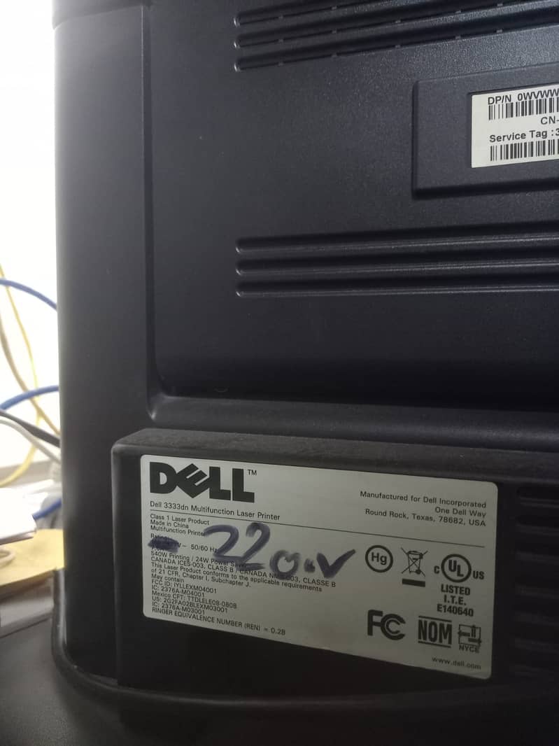 Dell 3333dn Printer 5