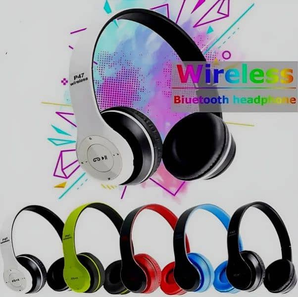 wireless Bluetooth headphone 0