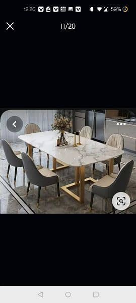 Fancy Chairs and Nested Table 8