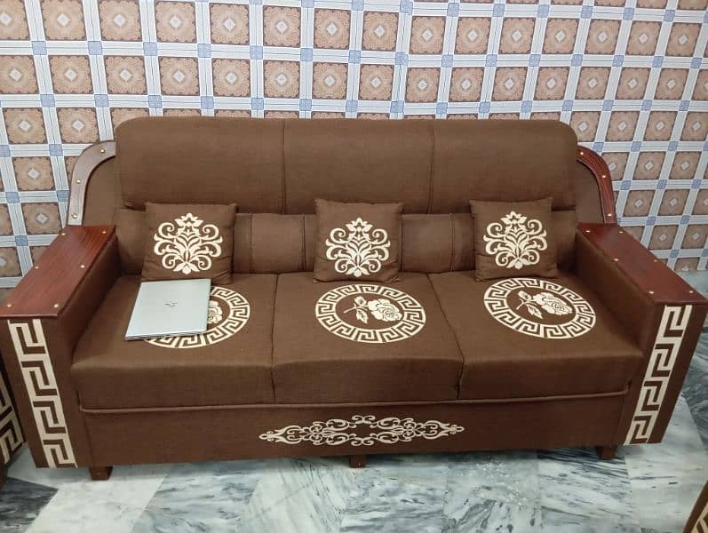 6 seater brand new sofa set 0