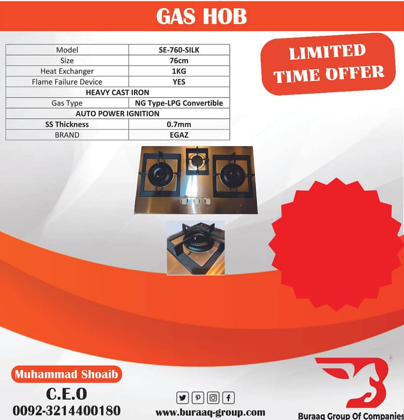 “Limited Time Offer” Kitchens Hoods,Kitchen Hobs,Electric Geysers 1