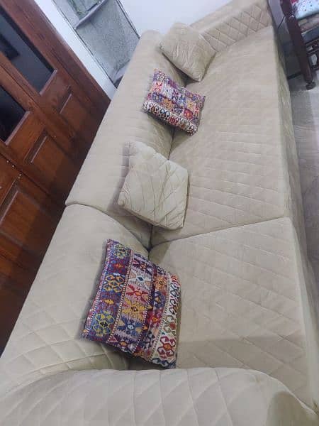 L shape sofa set 7 seater 1