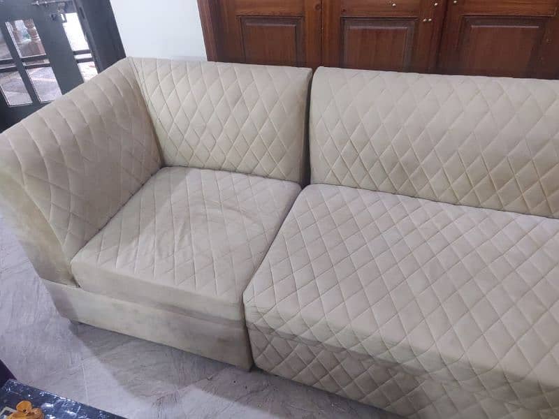 L shape sofa set 7 seater 2